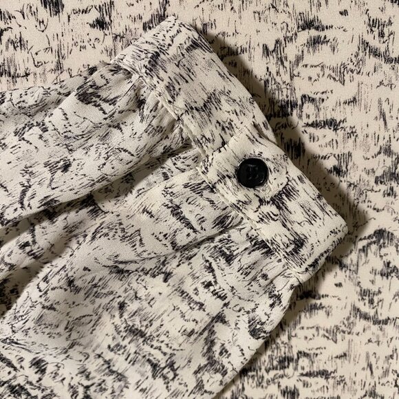 Lila Rose Tunic Style Dress Cream/Black Size 10 - Picture 12 of 12